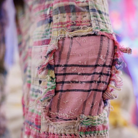 🎀NWT MAGNOLIA PEARL PATCHWORK CHARMIE TROUSERS🎀 - Picture 2 of 6